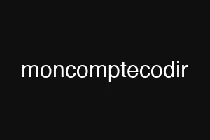 moncomptecodir