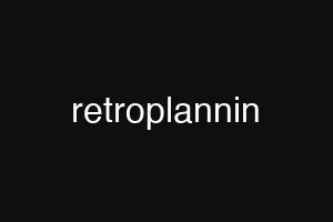 retroplannin