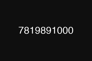 7819891000